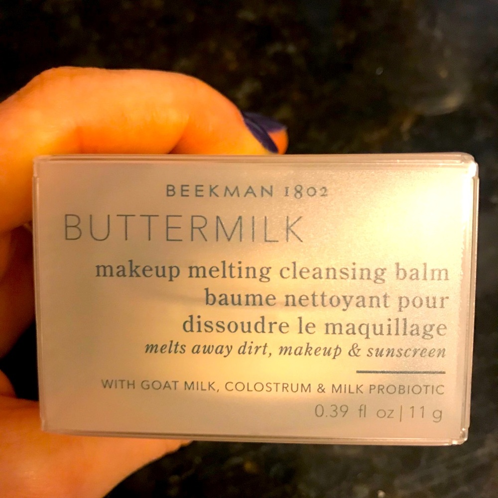 3/$15 Beekman 1802 Makeup melting balm & Samples